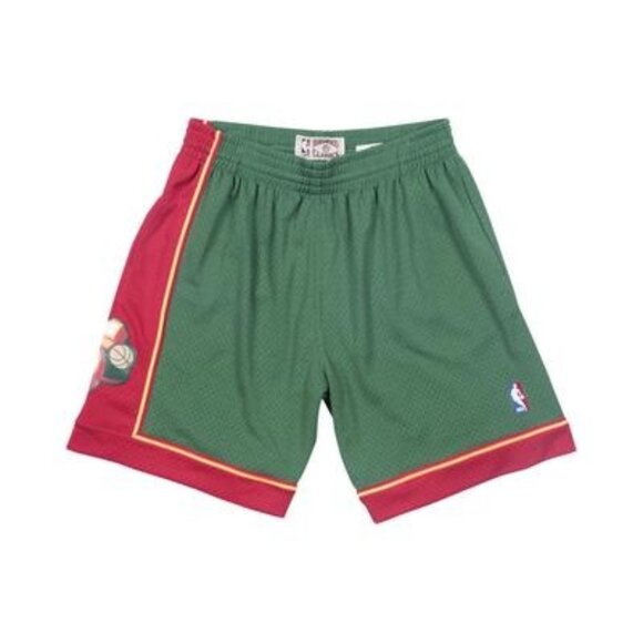 Seattle Supersonics Mitchell & Ness Hardwood Classic Short 95-96 - Mens - Picture 1 of 4